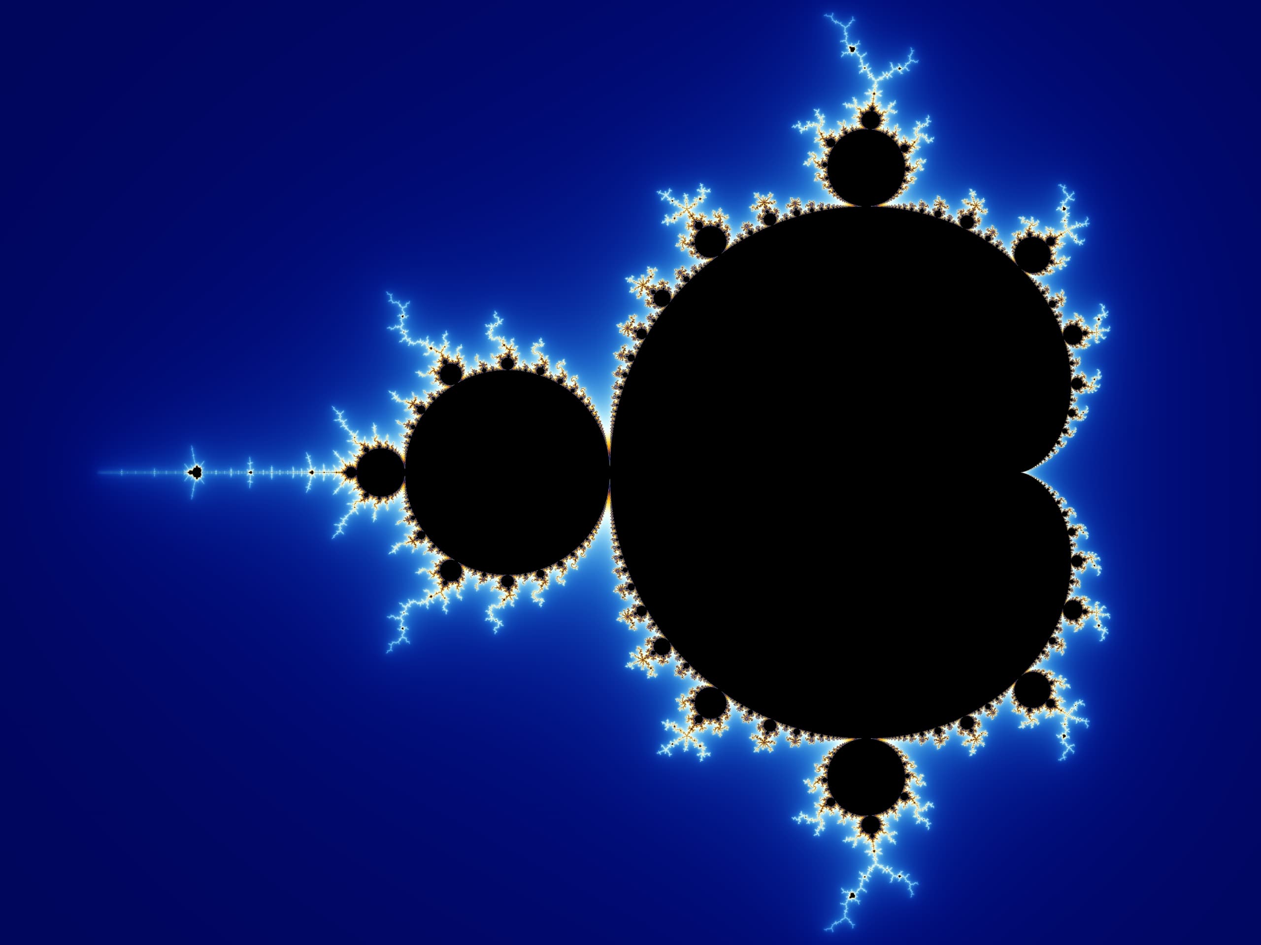 Mandelbrot fractal set visualization
